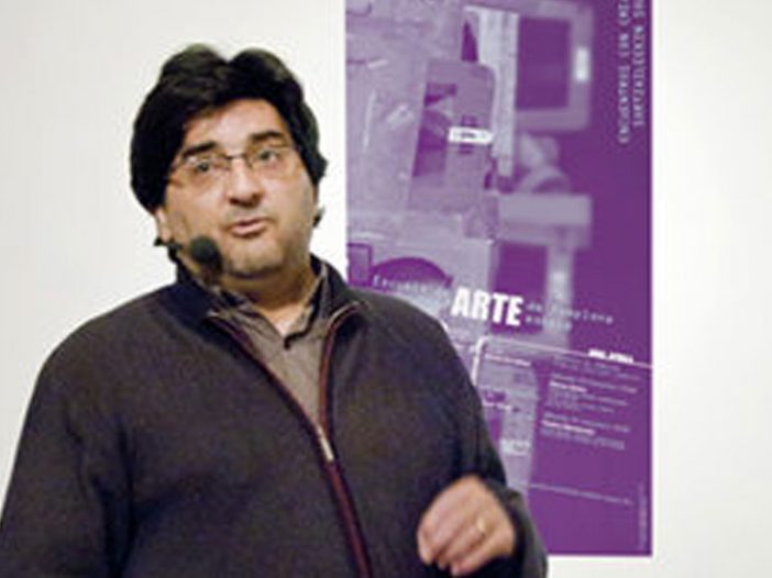 Blas Campos en la Escuela de Arte de Pamplona
