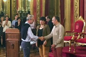 El alumno Alfredo Salinas Garrido galardonado con el premio extraordinario a las enseñanzas de Artes Plásticas y Diseño