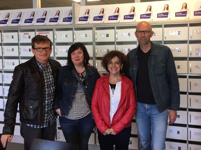 La orientadora del centro Ane Osés regresa de Holanda, dónde ha disfrutado de una beca Erasmus