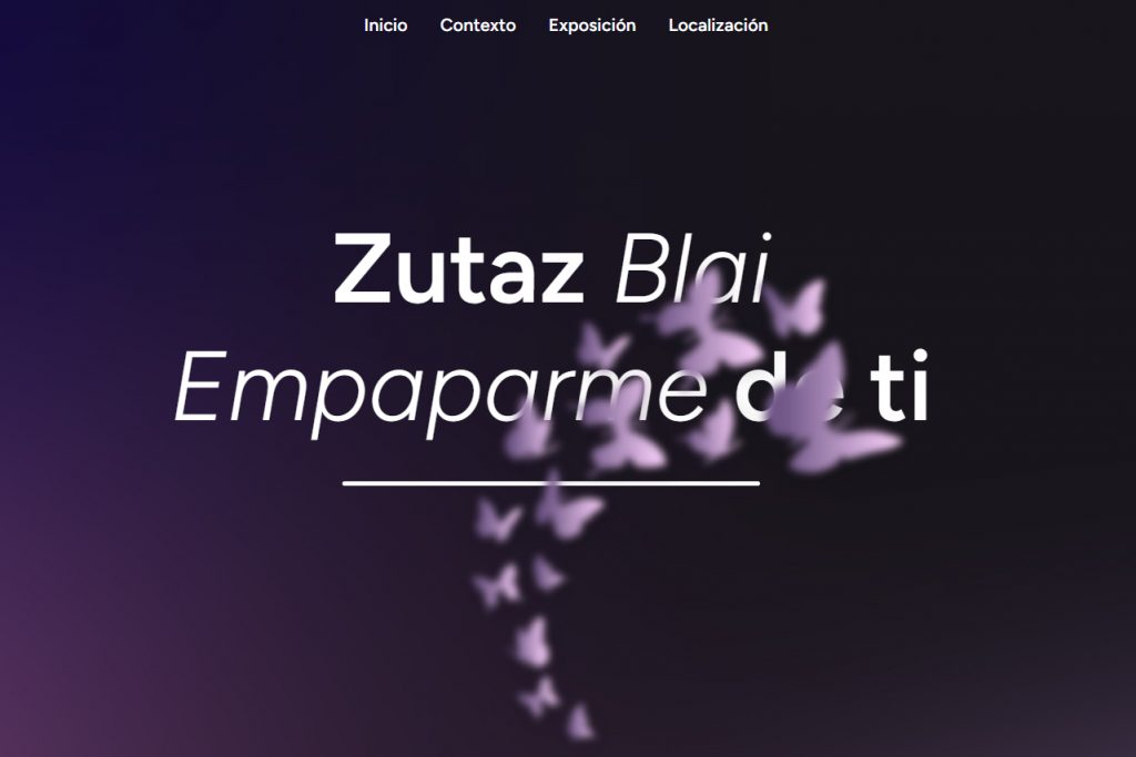 imagen de acceso a la web zutaz blai