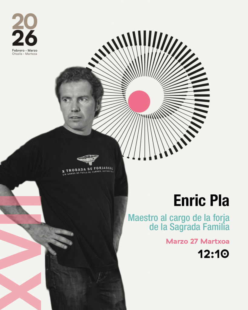 Enric Pla, maestro forjador y escultor