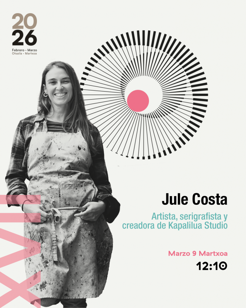 Encuentros26. Jule Costa. Serigrafista